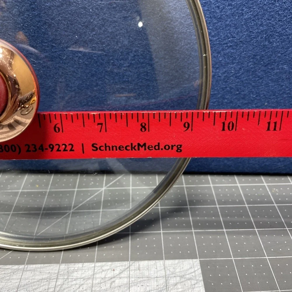 Paula Dean Replacement Lid for 6‎ Quart Pot with Red & Copper Knob